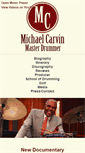 Mobile Screenshot of michaelcarvin.com